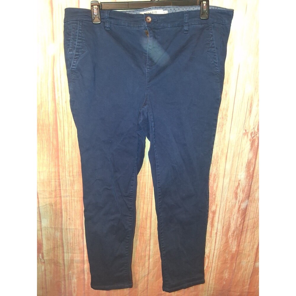 Torrid Navy skinny Pants Sz 18